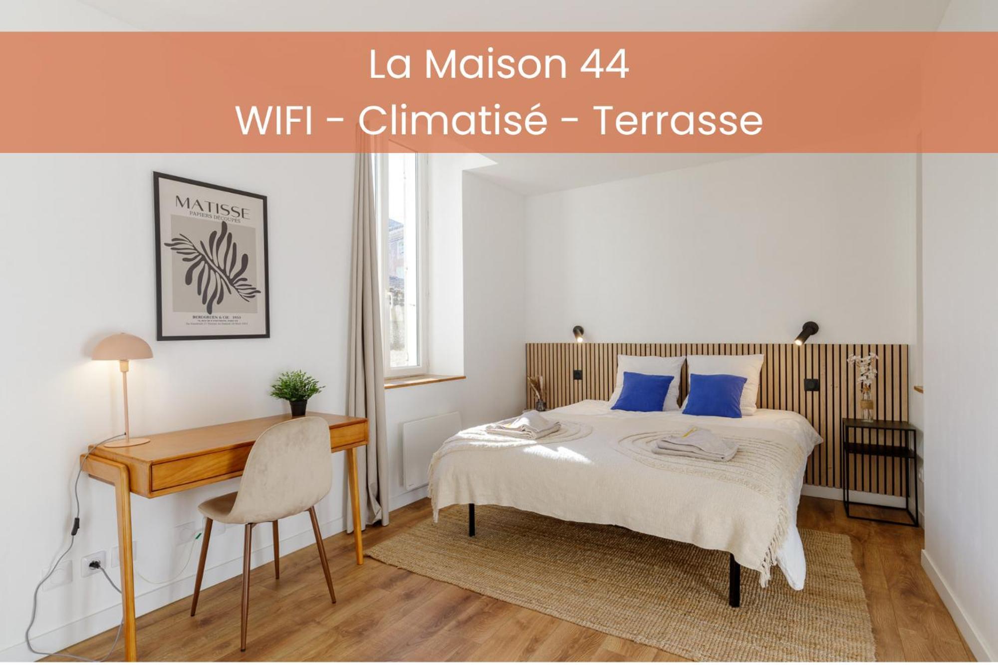La Maison 44 - T2 - Clim, Terrasse, Garage, Via Rhona Montélimar Eksteriør bilde